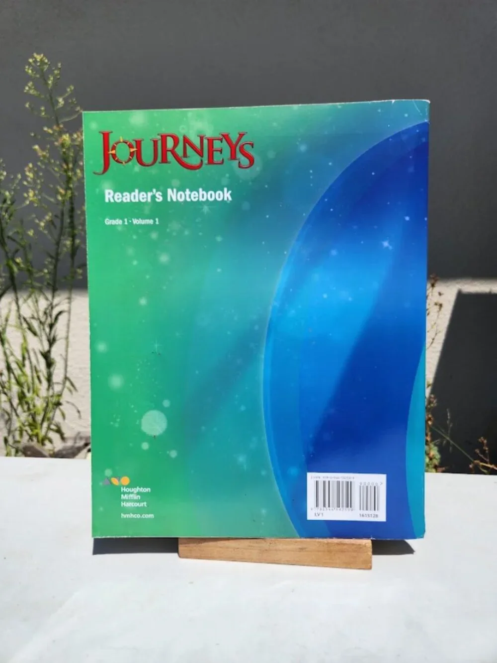 Journeys Reader's Notebook Volume 1 Grade 1 1st Grade Workbook Literature Readin